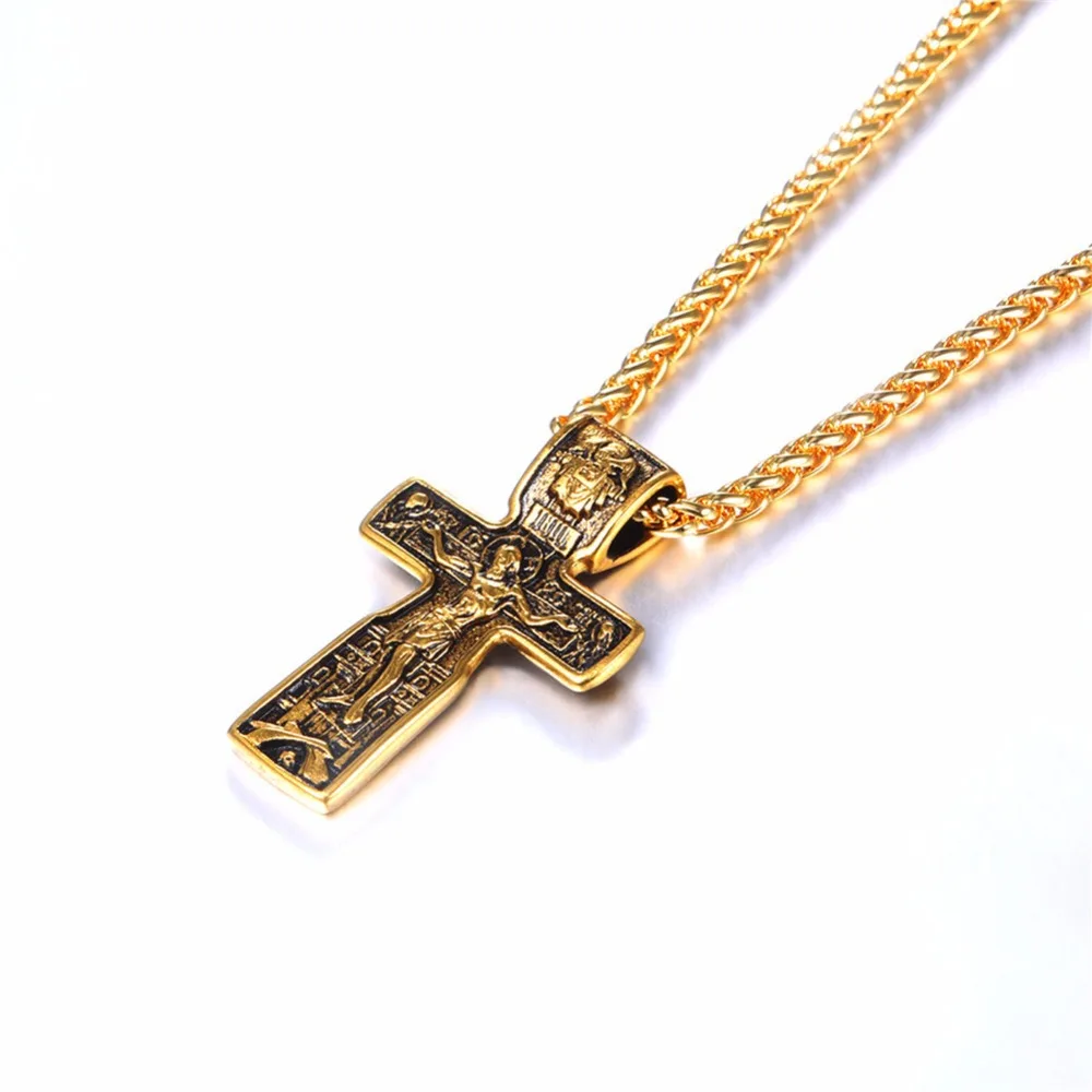 

Tradition Necklace Religious Holy Cross Jesus Cross Orthodox Pendant for Priests Jesus Cross Pectoral Pendants, Custermized