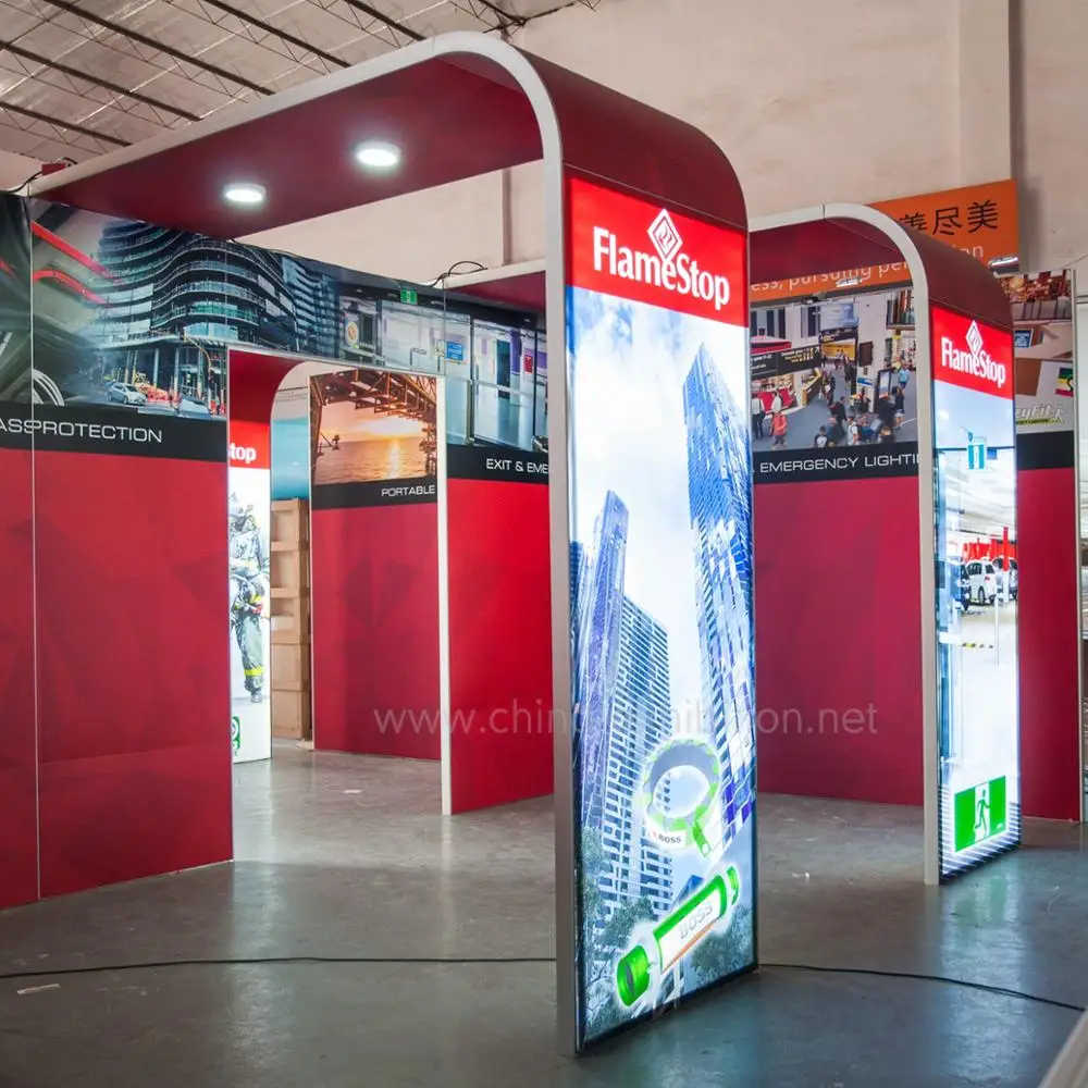 
Trade Show Booth New Product Knock Down Expo Booth Fabrication 