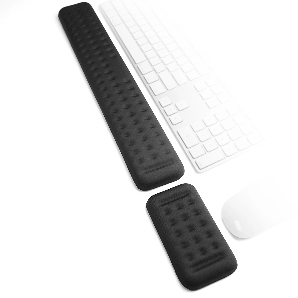 

Relax and support the hand wrist memory foam keyboard wrist rest pad, Black
