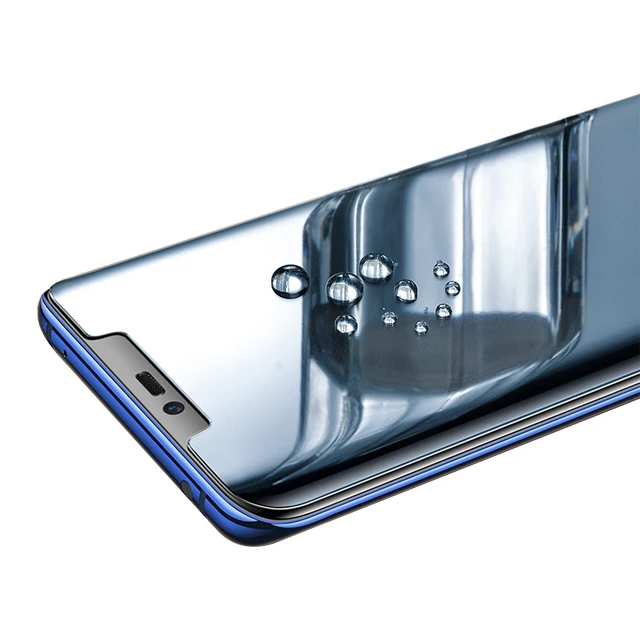 

Wholesale Price UV Liquid Curved Full Glue Tempered Glass for huawei mate 20 pro screen protector, Transparency 99% color