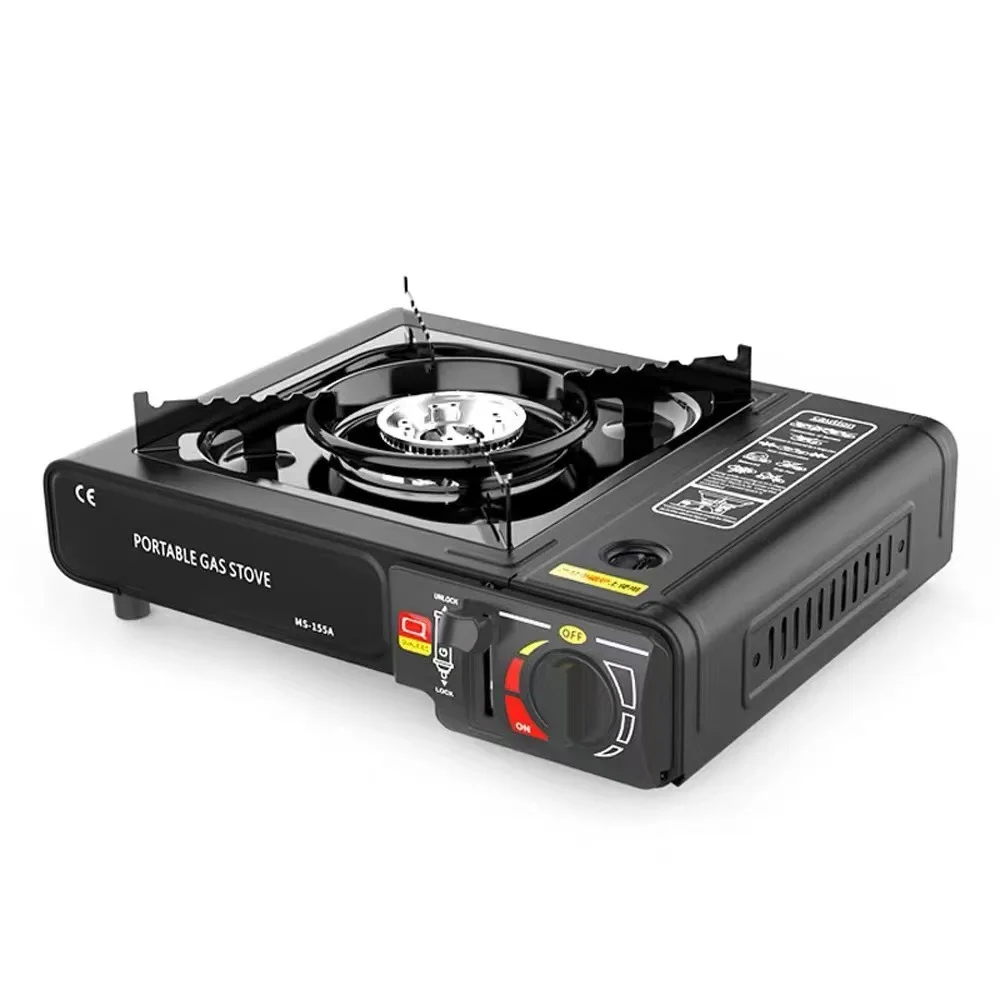 Low Price Portable Steel Butane Manual Camping Gas Stove Outdoor Oven Hiking Kitchen Cooker