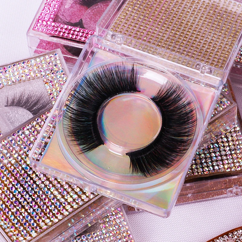 

wholesale 3d faux mink eyelashes eye lashes vendor customized boxes 25 mm mink lasheswholesale vendor customized boxes