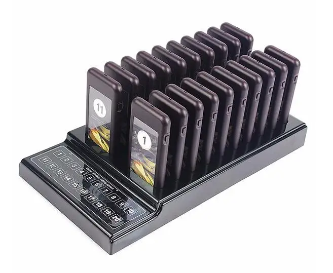 

Promotion Item Wireless Restaurant Queuing Calling System With Length Pager
