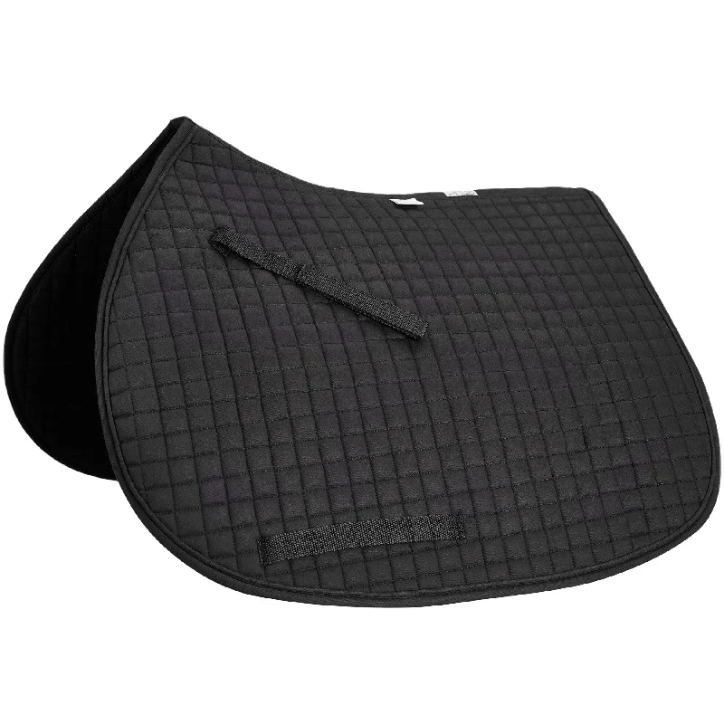 

All Purpose Embroidery Computerized Horse Saddle Pad Manufacturer, Black