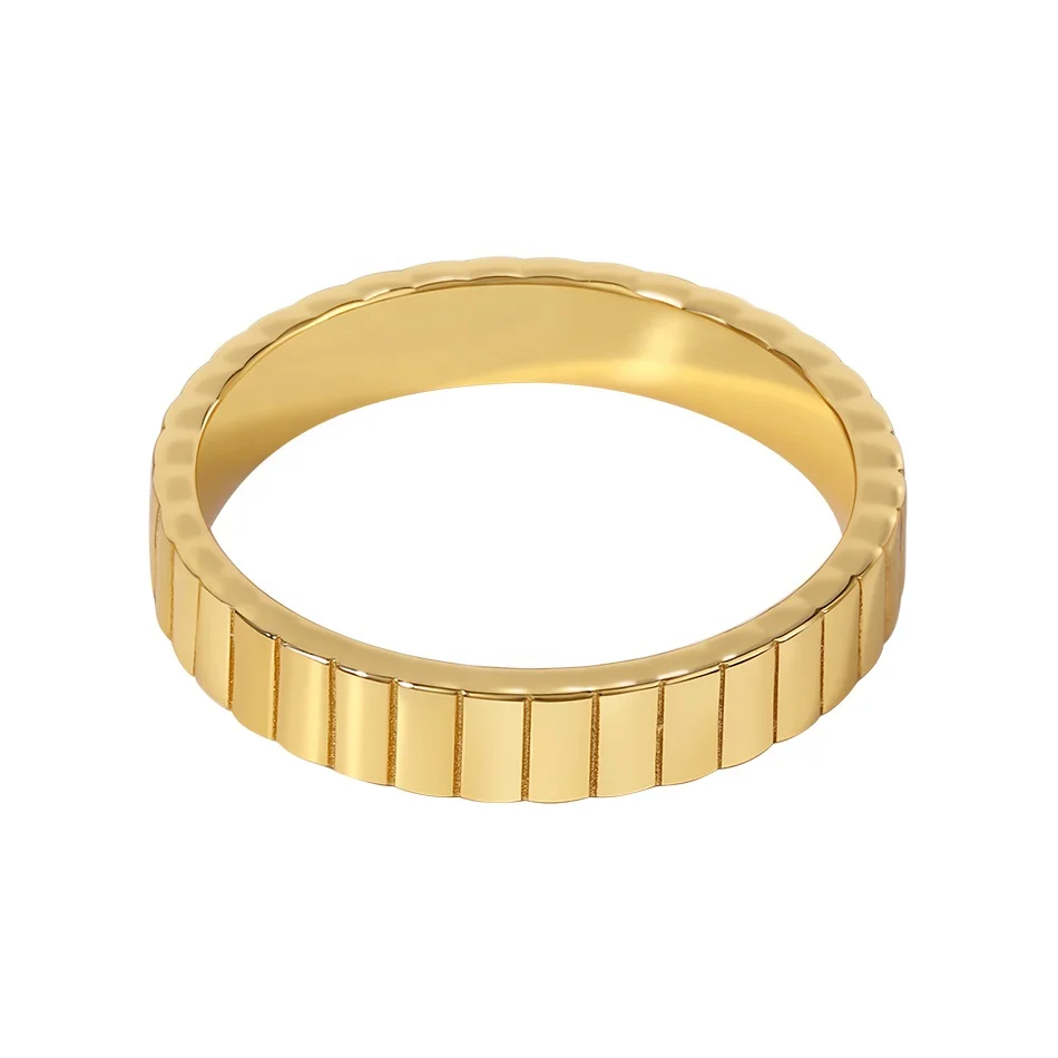 

wholesale women jewelry 925 sterling silver 14k 18k gold vermeil gold ridge ring for women