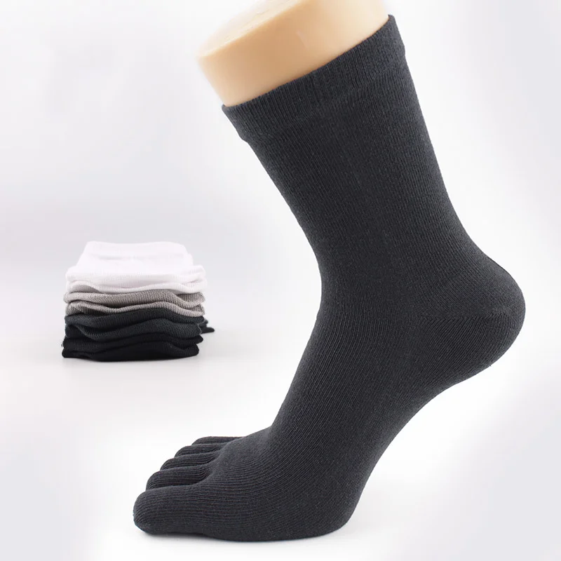 

Wholesale Custom Five Finger Casual Sock Cotton Men Five Toe Sports Socks