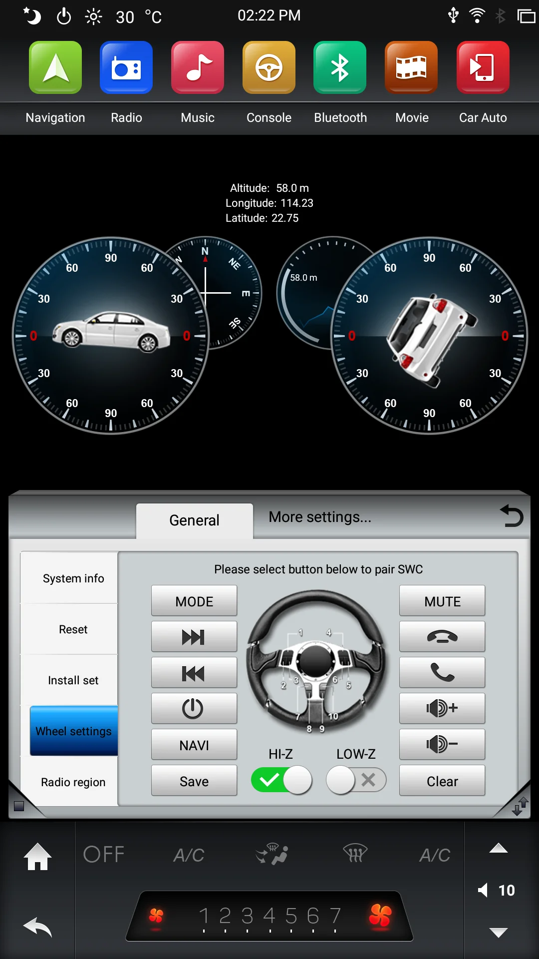 Klyde High End Android 9 System Car Radio For Lc100 Tesla Car