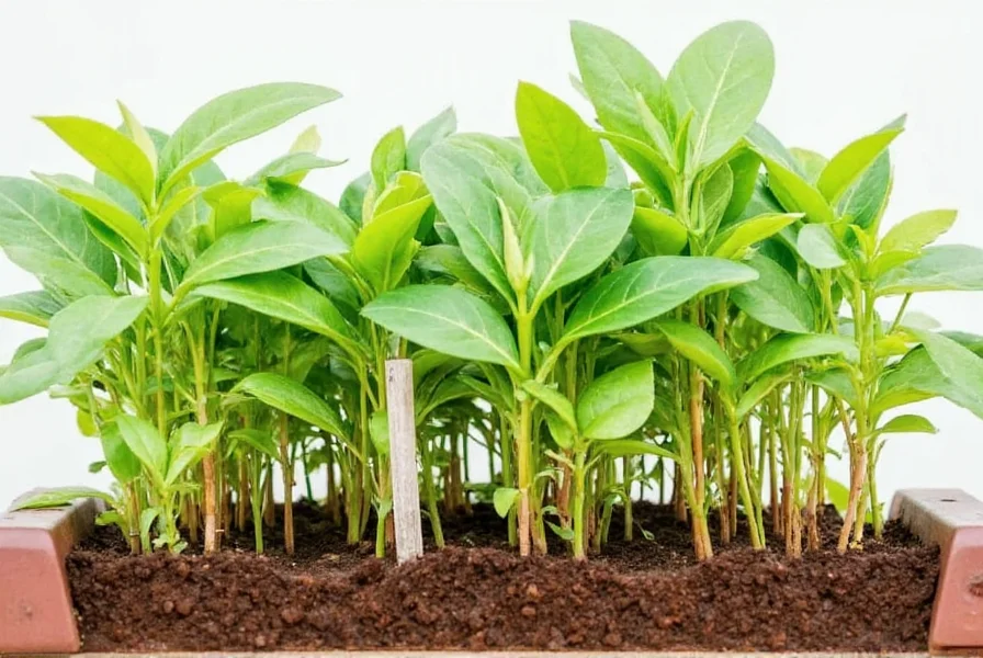 Properly planted ginger in container with correct depth and spacing, showing ideal growing conditions for home gardeners