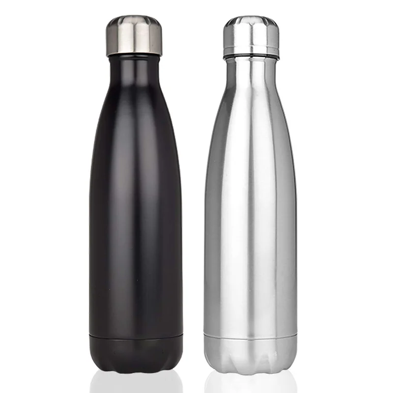 Amazon Vacuum Flask Thermos Cola Shape Insulated Double Wall Stainless Steel Water Bottle