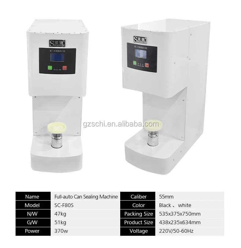 Full Automatic Plastic Bottle Sealing Machine Aluminium Can Seamer