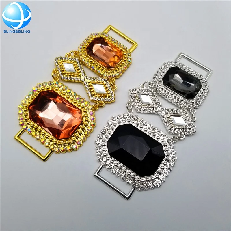 Rhinestone Bikini Connector For Swimsuit