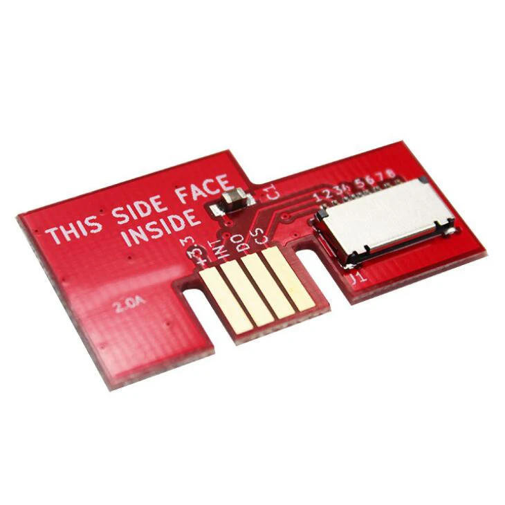 

Game Accessories for GameCube SD2SP2 SD Load Adapter for NGC SD Card Adapter TF Card Reader, Red green