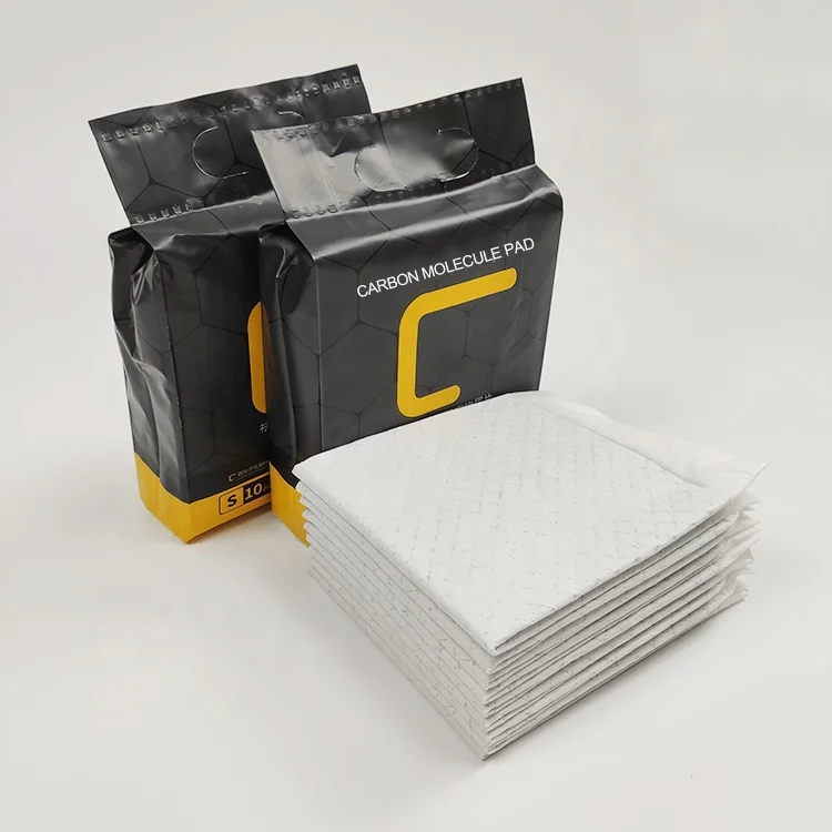 
disposable non woven carbon molecule urine absorbent pet dog pee pads 