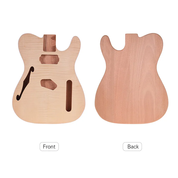 High Quality Mahogany Electric Guitar Barrel Unfinished Tl Electric