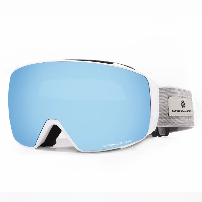 

HUBO sports ski goggle brand anti fog snow goggles magnetic lens design custom snowboard ski glasses for mens women's, Any color for frame, lens and strap