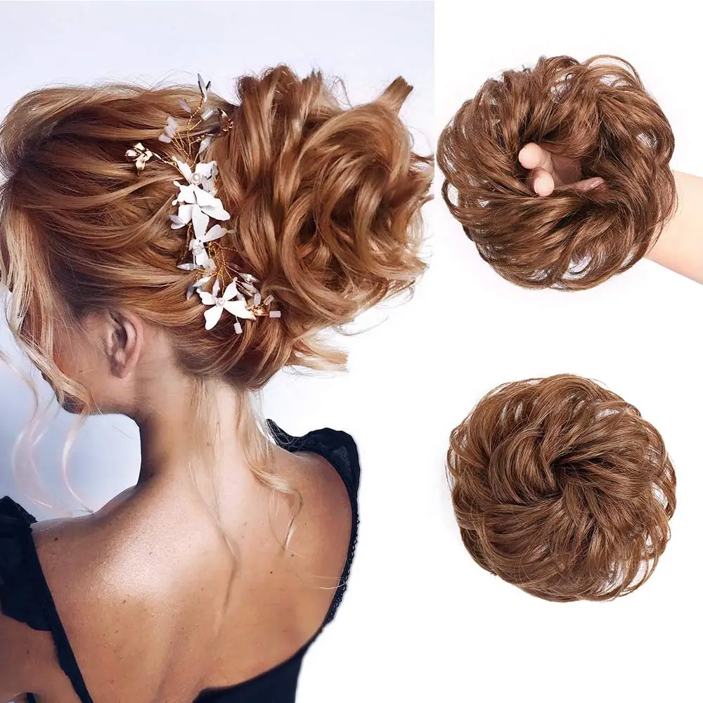 Vigorous Magic Messy Extensions Pin Accessories Donut Synthetic Afro ...