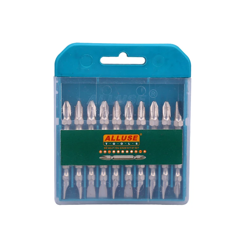 Double Electric Screwdriver Bits Nut Cross Wind Batch Nozzle Steel Hexagonal Handle Durable Magnetic Industrial Grade DIY OEM S2