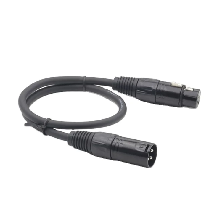 

Microphone Lead / Mic Cable / XLR Patch Lead Balanced Male to speaker cable, Silver, blue, black, gold