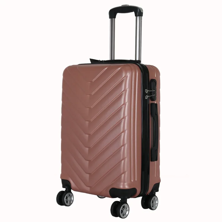 
2020 latest feather trolley suitcase set 20 24 28 Inch Hard shell Travel Luggage Set luggage trolley bag 