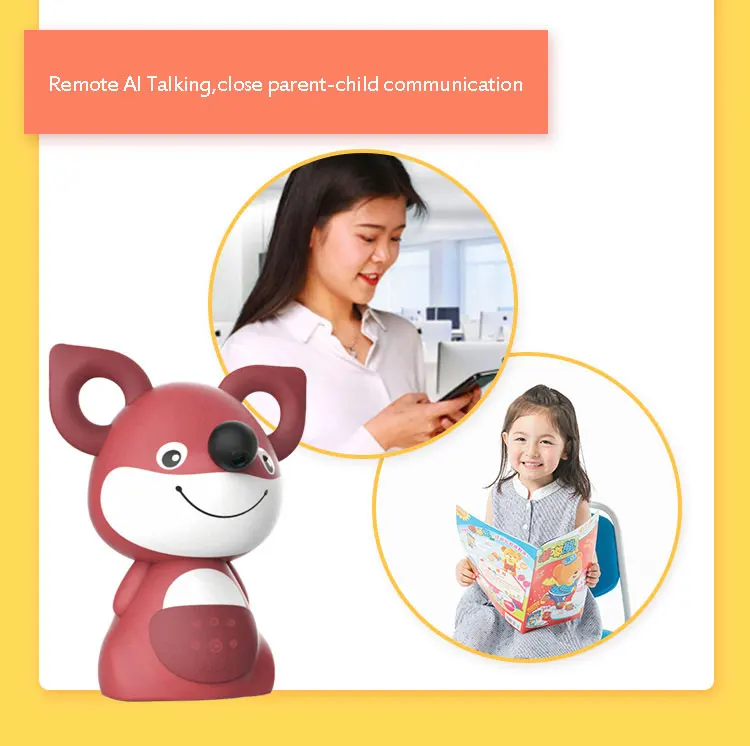 Factory Customized AI Learning Robot Intelligent Voice Dialogue NEW Smart AI 2.4G Wifi Educational Machine for Kids