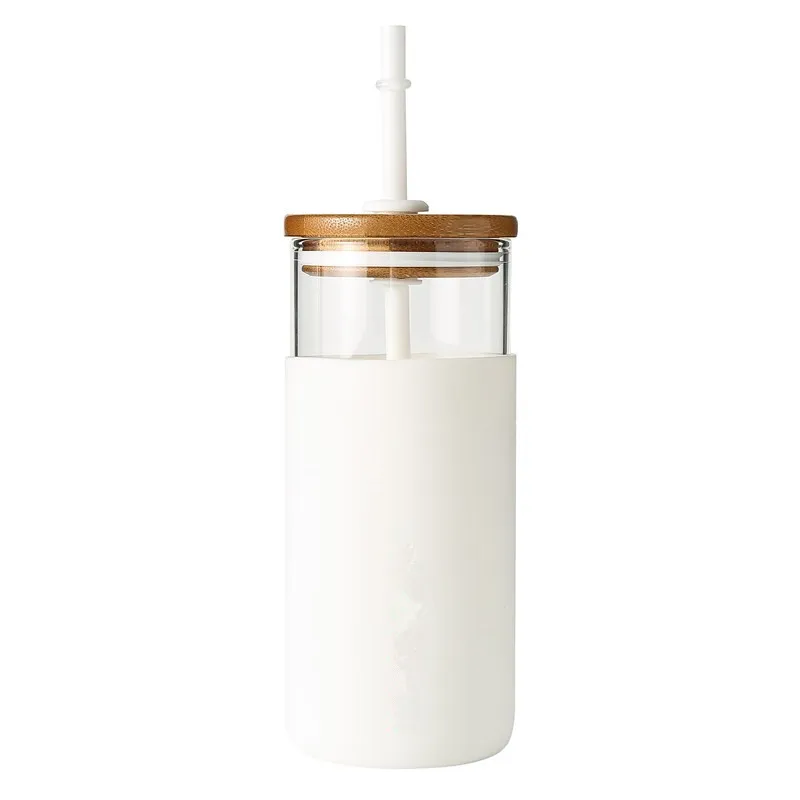 

amazon top seller 2021 home boba bottle with bamboo lids and straw for bubble milk tea