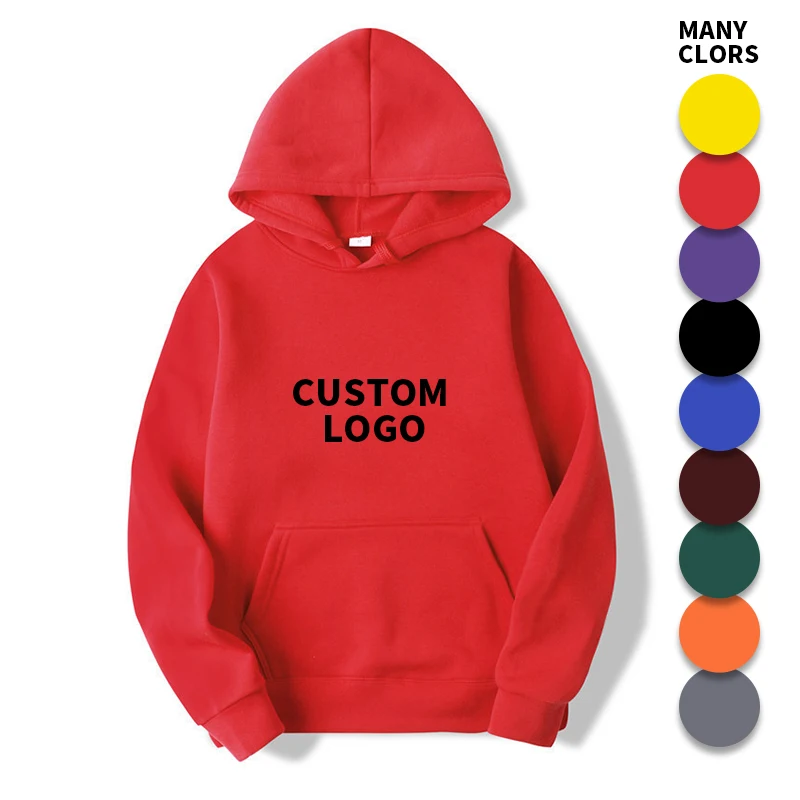 

Custom logo oversized sublimation hoodies blank cotton thick fleece unisex hoodies hooded plus size pullover men's hoodies, Custom colors