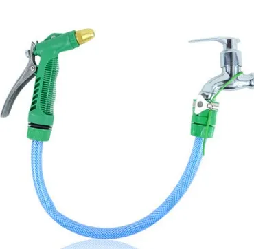 

Car washing water gun high pressure gun household hose watering flower car washing tool set including pipe set