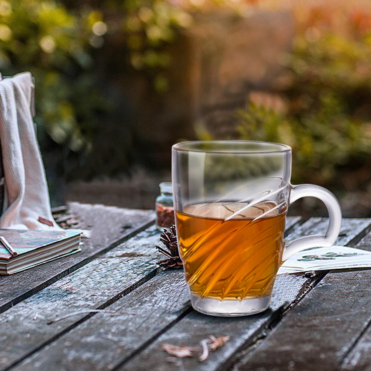 

Wholesale 8.5oz coffee water tea mug glass water cup 240ml glass tea cup with handle for drinking glassware, Clear