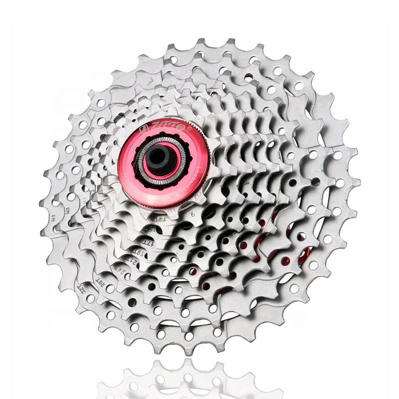 

High Quality 9 Speed 11-32T Bicycle Freewheel Cassette Bike Sprocket freewheels for bikes, Sliver