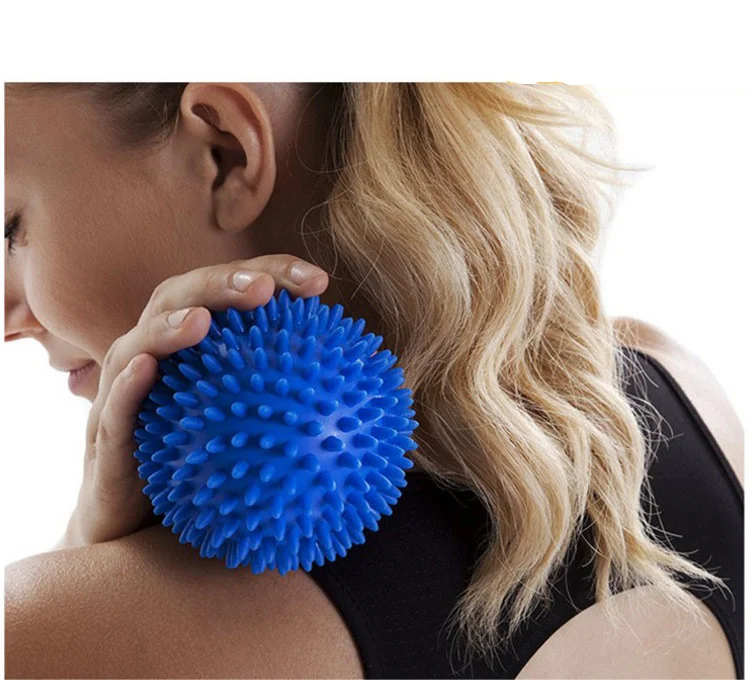 

Best selling PVC body release exercise ball Spiky Massage Ball, Mix color