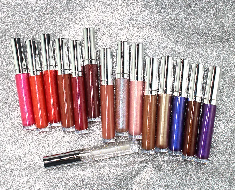 

Best selling 26 colors shiny lipgloss glitter lipgloss