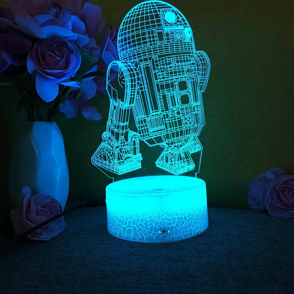 Square Cloud Koala The Custom Lamp 3d Photographs Laser Engraved Room Coloured Robot Made Tap Led Night Light For Child