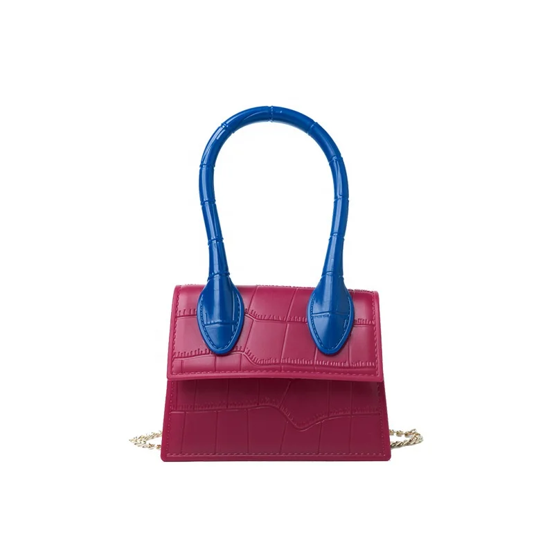 

Wholesale 2021 Summer Trendy Stone PU Ladies Purse Crossbody Shoulder Messenger Hand Bags Fashion Women Tiny Handbag