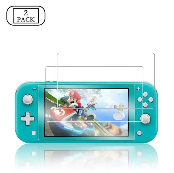 

Tempered glass screen protector for nintendo switch REKvn for nintendo switch lite 2.5d tempered glass, Transparent