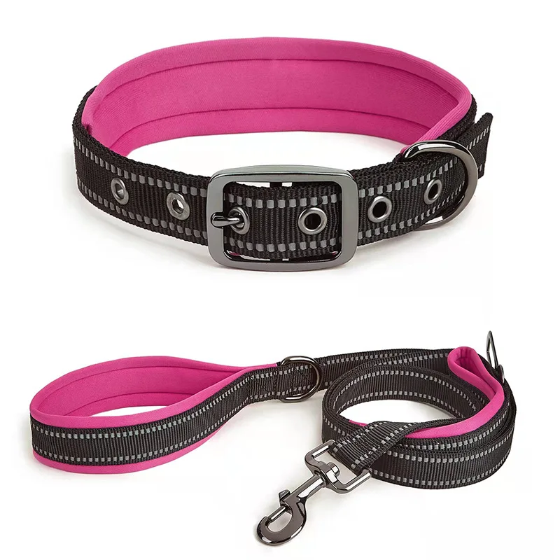 

luxury dog harness set Tactical reflective pet leash and dog harness set