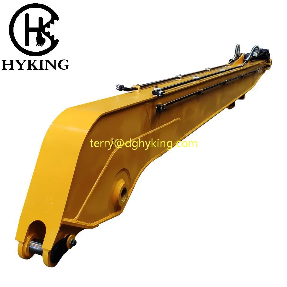 Excavator Long Reach Boom and Arm 10m-20m Length for Dredging River and Dig Subway with Q345B/Q690D Material for 20ton Excavators