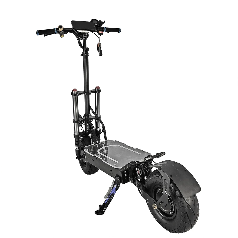 

8000W 60v 13 inch fat tires dual motors electric scooter 100km per hour with seat foldable, Customized