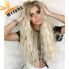 OEM Factory hair wig sewing machine silver human ombre lace front with Best Prices