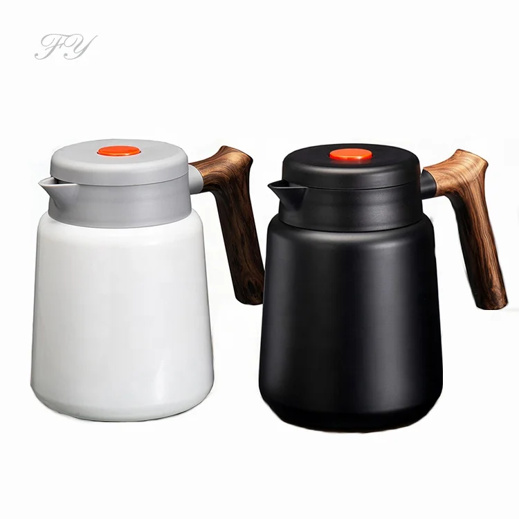 

New product stainless steel household insulation pot European coffee kettle creative hotel kettle