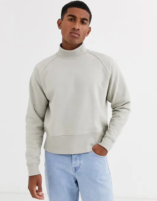crop top sweatshirt men