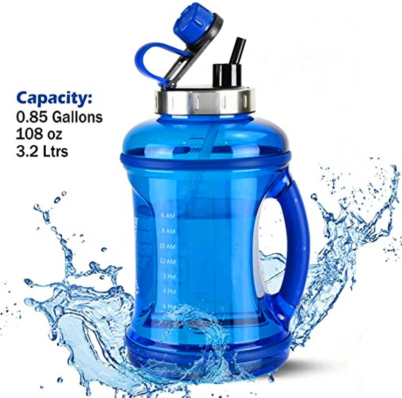 

dropshipping products 2021 manufactory 3.2L large water drinking sport bottle with the competitive price protein Shake Bottle