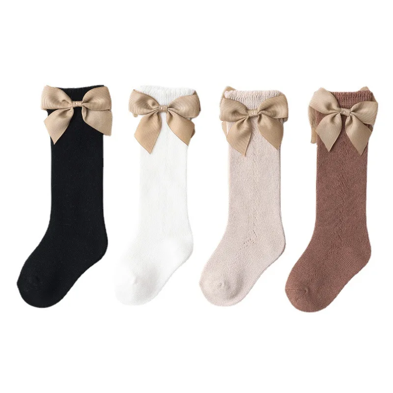 

Boutique Summer Thin Mesh Bow Baby Knee Socks Baby Girl Socks Toddler Girl Socks
