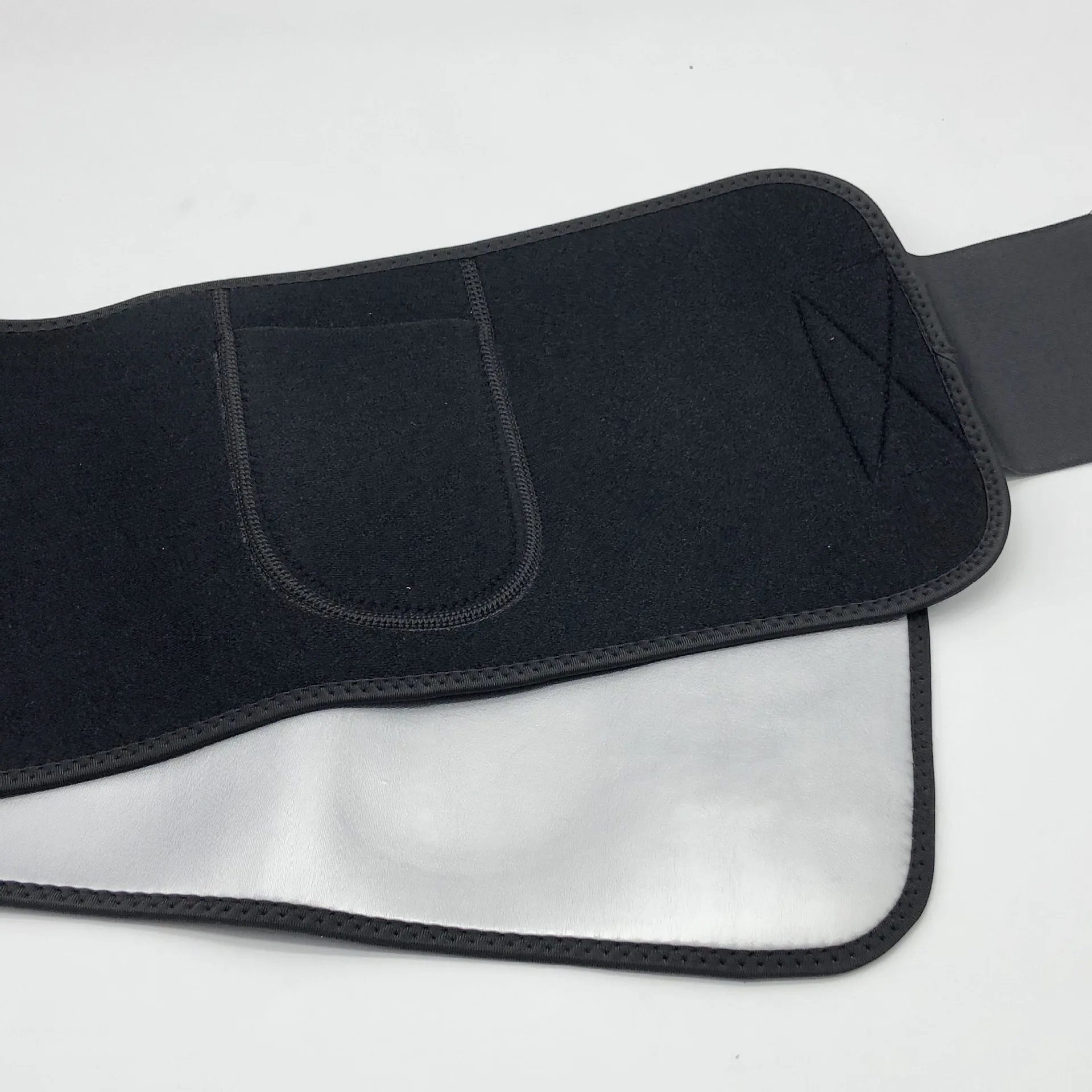 

neoprene slimming sauna sweat belt waist trimmer trainer sweat bands waist trimmers sweat belt sauna waist shaper, Black