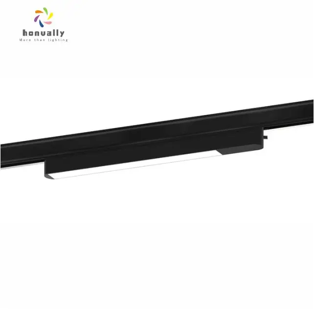 
100-277V 100LM/W 10W 20W 30W 40W Indoor Lighting Office Supermarket Save Energy LED Track Linear Light tracklight 