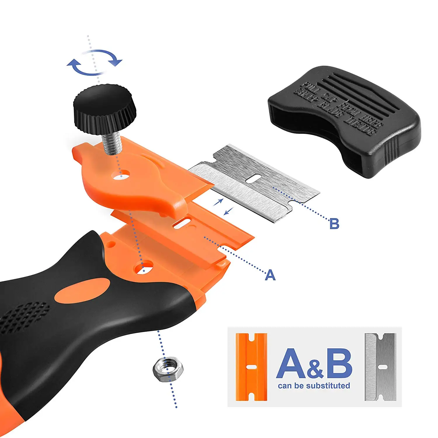 Double Edge Razor Blade Scraper Remover Tool Scraper Buy Razor Blade