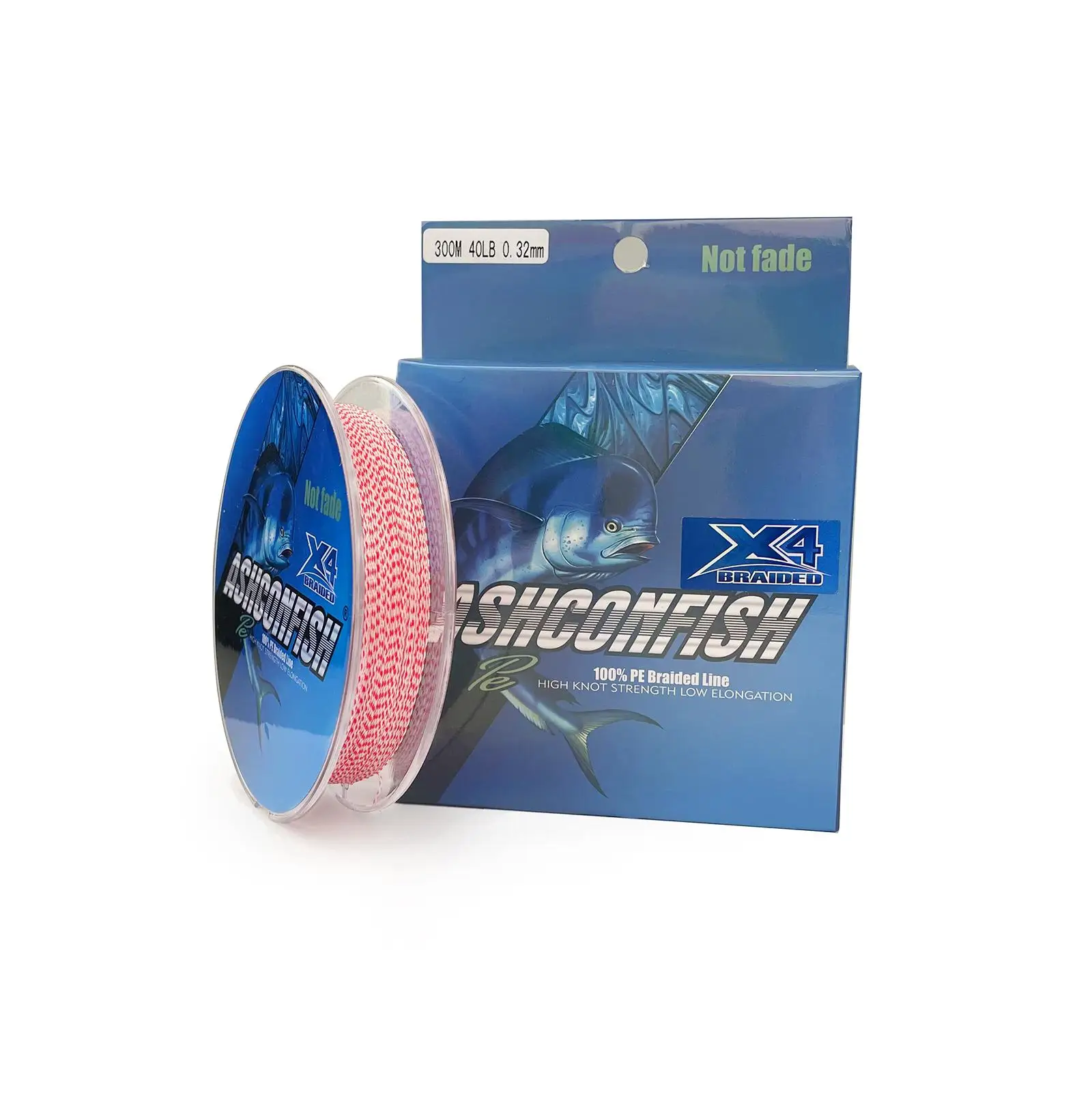 

Hot sale factory direct sold fastness fishing braid line mix color fishing line