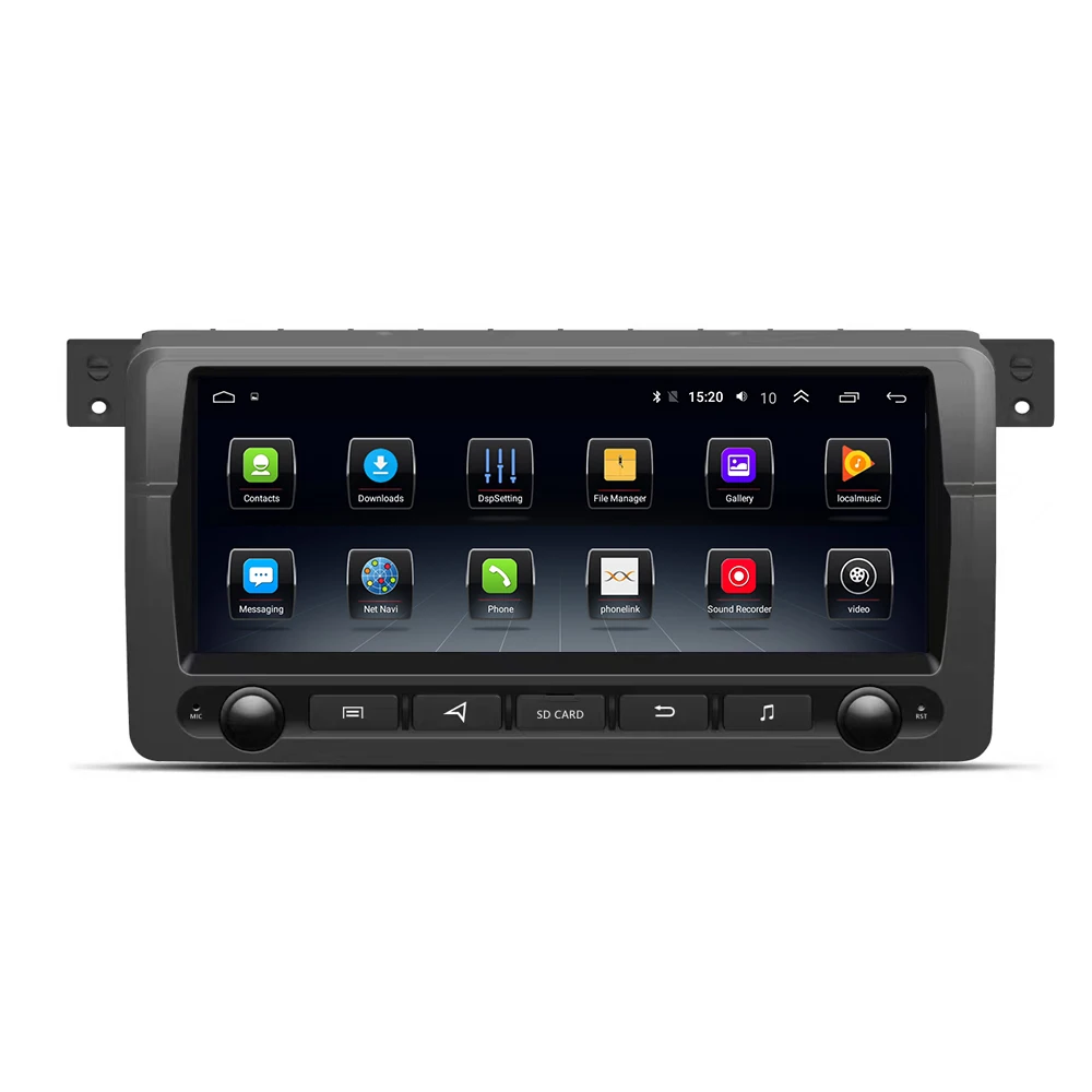 

For BMW E46 1996-2006 Radio Headunit Device Double 2 Din Quad Octa-Core Android Car Stereo GPS Navigation Carplay