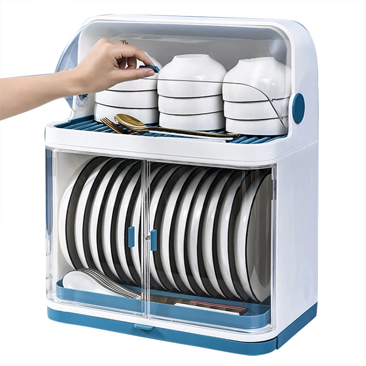 

Type Large Capacity Desktop Shelf Easy to Clean Dish Rack Multifunction Kitchen Household New Storage Holders & Racks Plastic