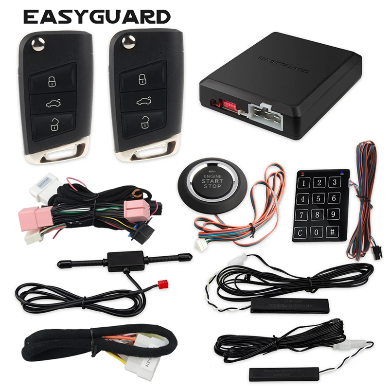 

pke remote start start stop plug and play kit fit for VW can bus