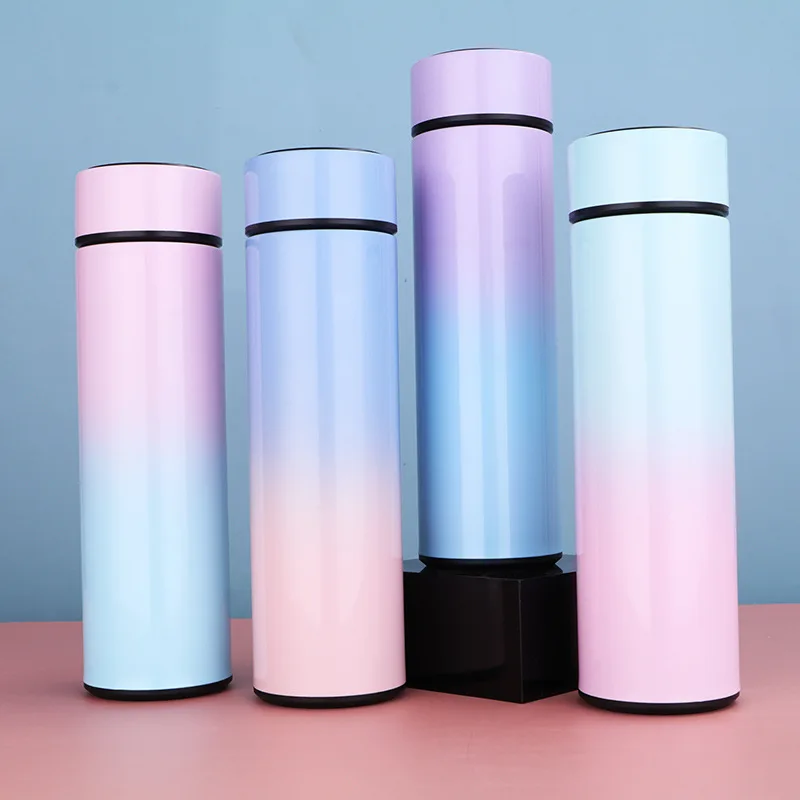 

Yiwu Cool smart bottle remind drinking water 2021 new products water bottle with temperature display, As picture
